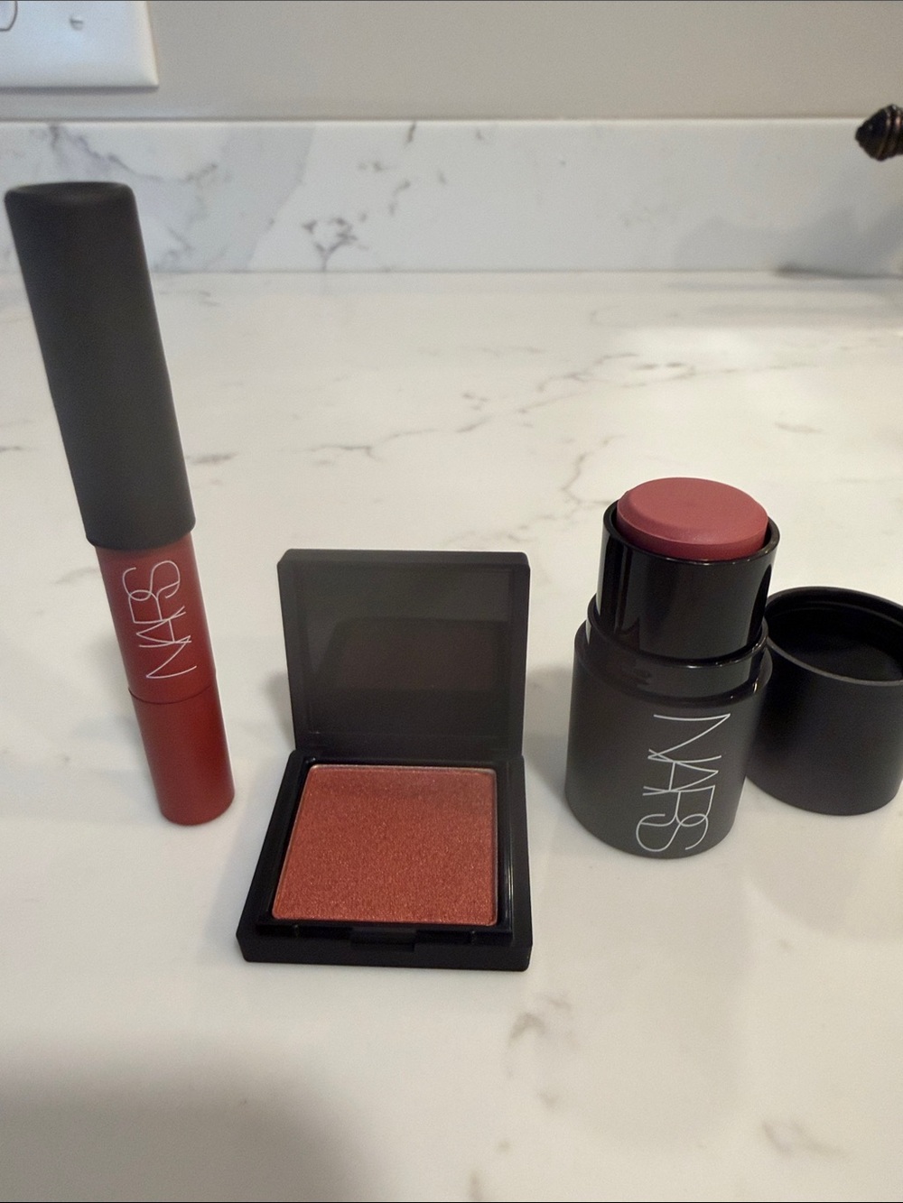 NARS Bundle of Minis! NIB! The Multiple, Blush & Lip Pencil.